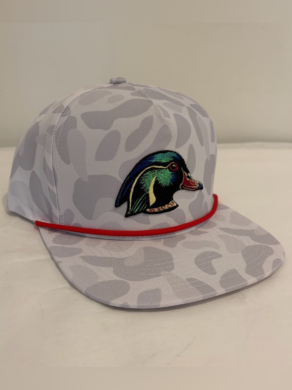 Southern string wood Duck Embroidered SnapBack Hat